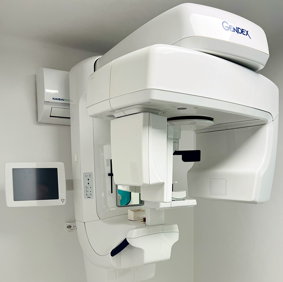 Pantomograf stosowany w gabinecie Stomatologia Chrobrego